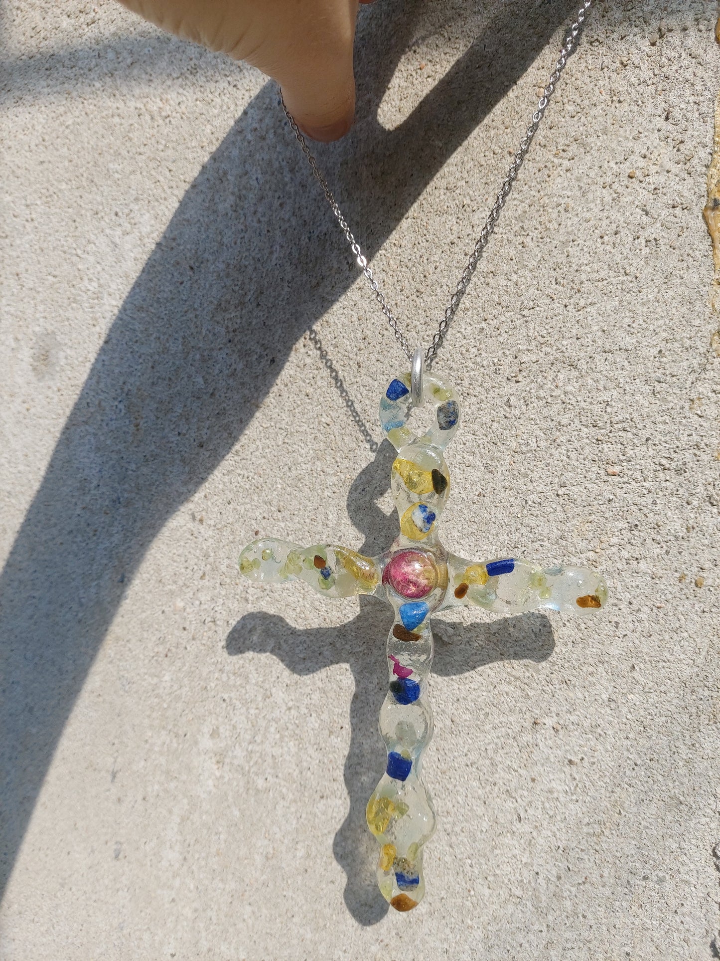 Rose cross for creativity and strength