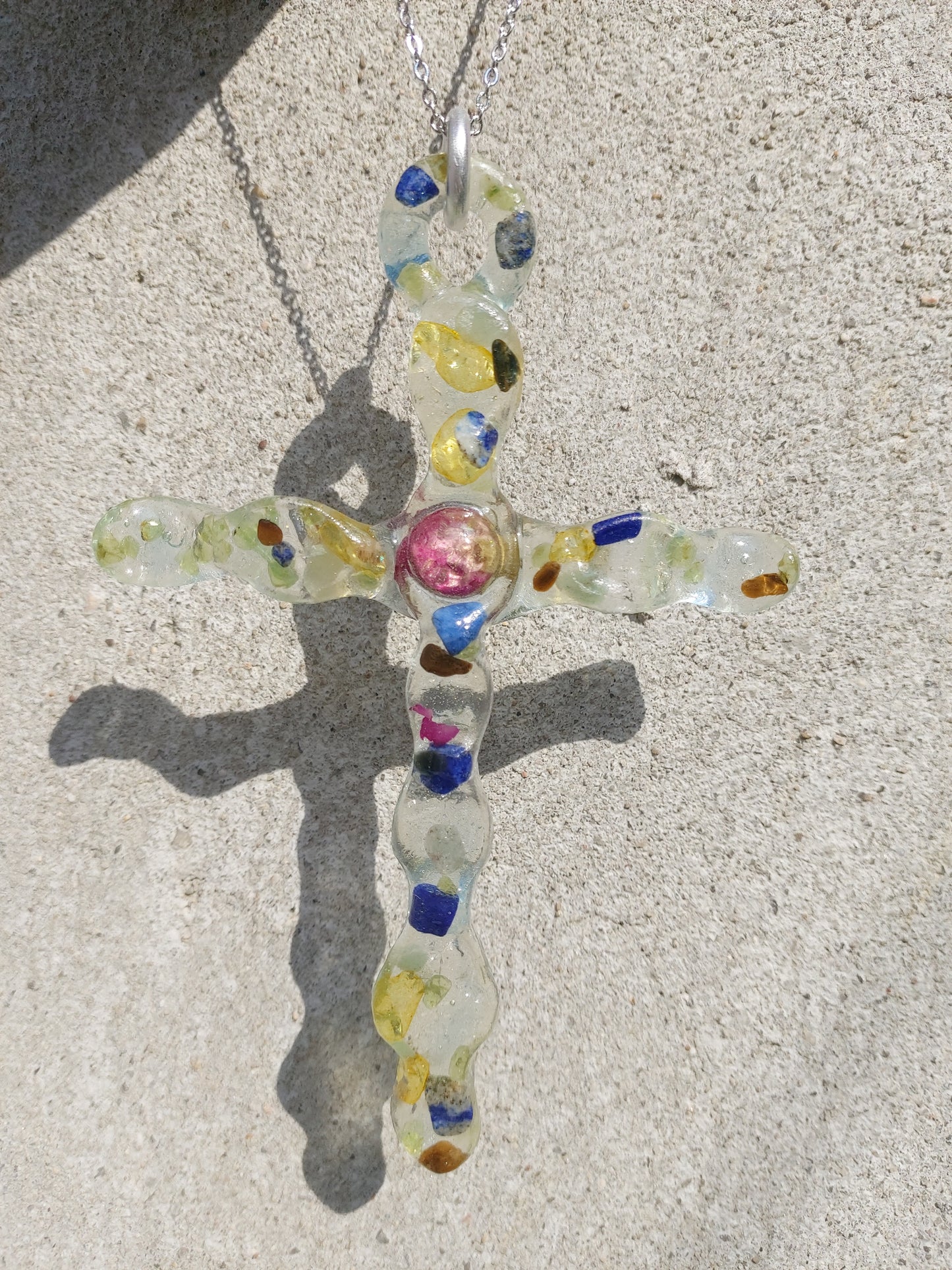 Rose cross for creativity and strength