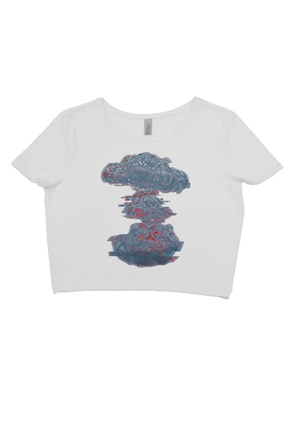 Twofairy xx Cloud crop tee