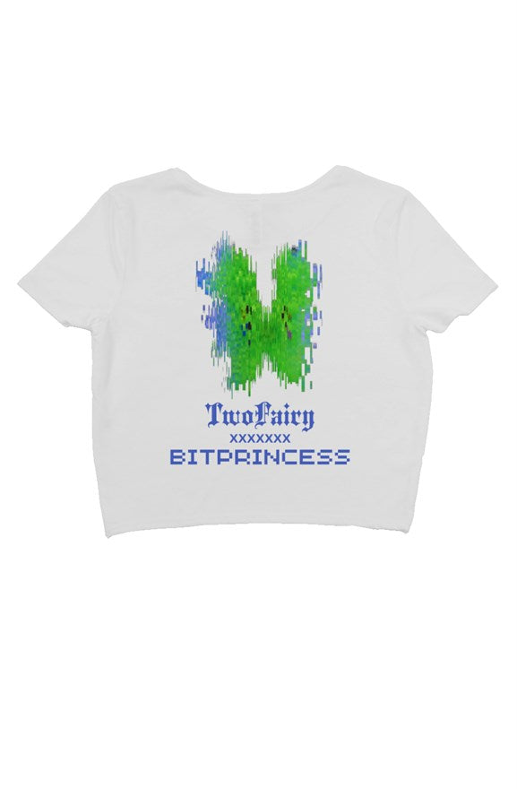 Twofairy xx Cloud crop tee