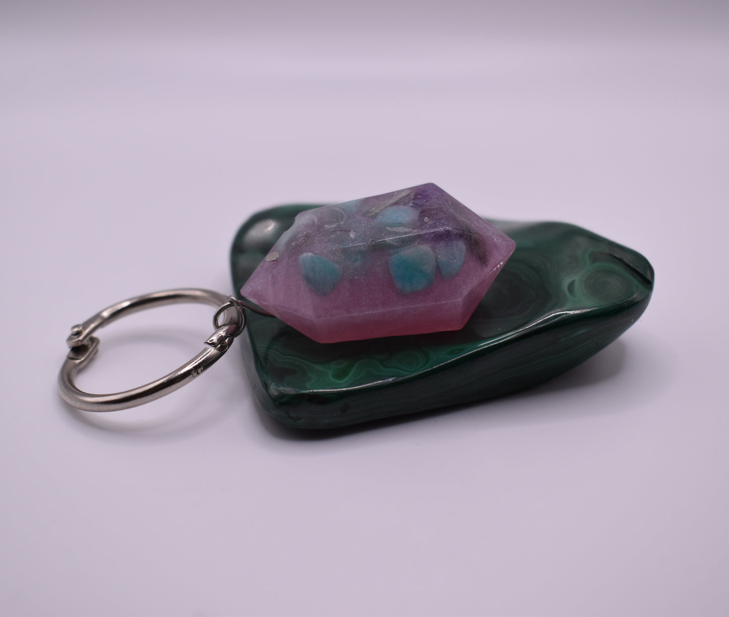 Stone Keychain