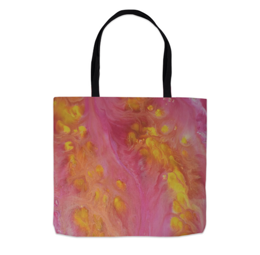 Liquid Flame Tote Bag