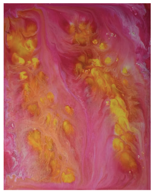 Liquid Flame Tote Bag