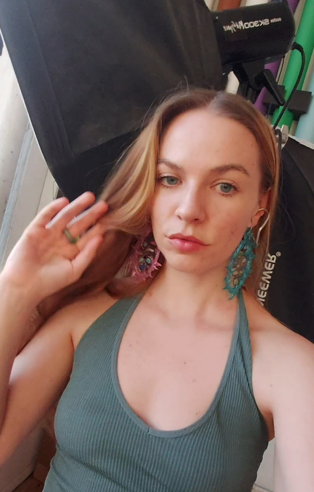 Slime Stone Portal Earring